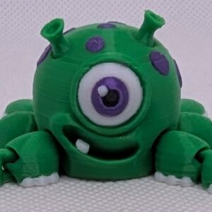 Alien Squid Spinner - Articulated Flexi 3D Print