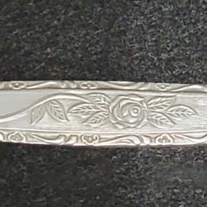 Black Rose Stainless Steel Ring Pattern