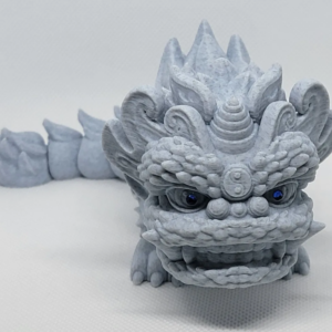 Chinese Lion - Articulated Flexi 3D Print