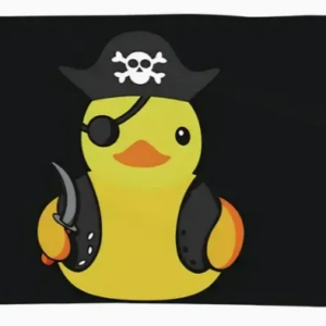 Duckie Pirate Flag