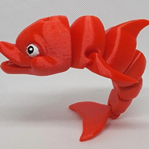 Playful Dolphin - Articulated Flexi 3D Print