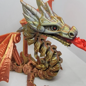 Mech Dragon - Articulated Flexi 3D Print