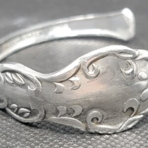 Nancy Pattern Stainless Steel Cuff Bracelet