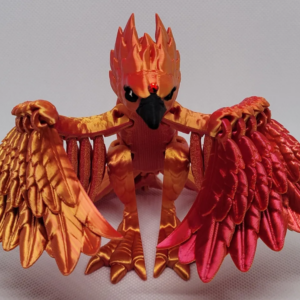 Phoenix Bird - Articulated Flexi 3D Print