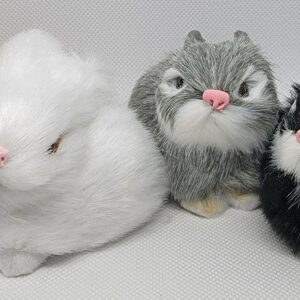Bunny Simulated Fur Companion