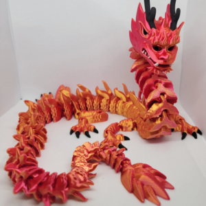 Imperial Dragon - Articulated Flexi 3D Print