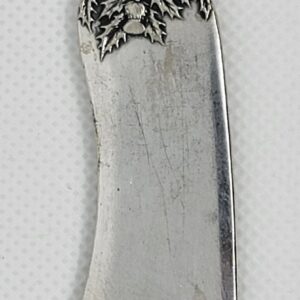 Oak Leaf Silverplate Knife Pendant