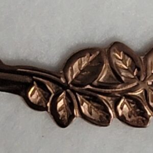 Engraved Rose Stainless Steel Pattern