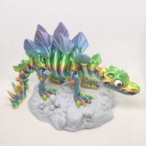 Stegosaurus Skeleton - Articulated Flexi 3D Print