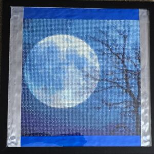 Mother Moon Diamond Painting - Framed