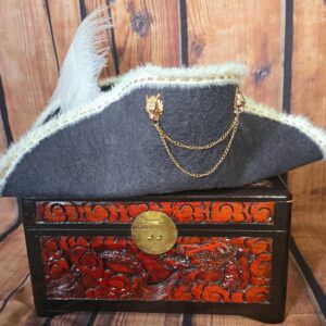 Winter Wolf Pirate Hat