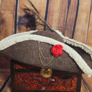 Country Rose Pirate Hat