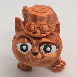 Steampunk Kitten - Articulated Flexi 3D Print
